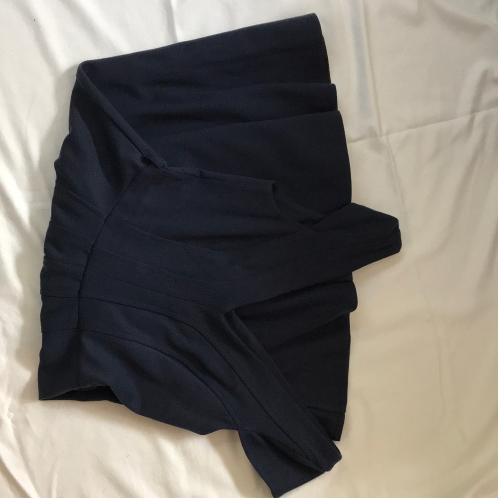 ASOS navy skater dress